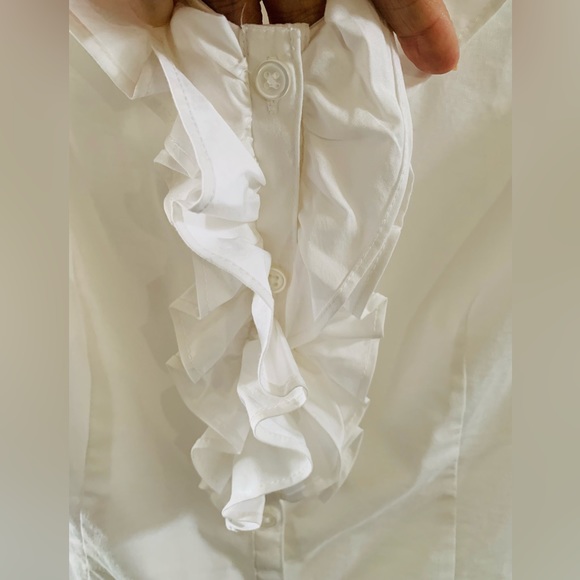 LOFT 2 Cotton/spandex blouse - Picture 3 of 5